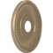 Ekena Millwork Berkshire PVC Medallion (Canopies up to 7"), 16"OD x 3 1/2"ID x 1"P, Metallic Champagne Mist CMP16BEECE - alternate 4